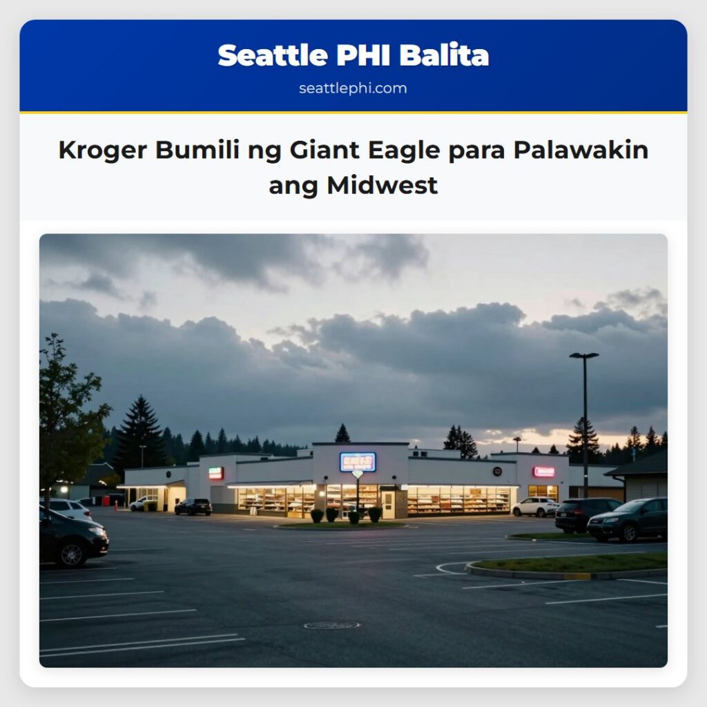 Kroger Bumili ng Giant Eagle para Palawakin ang
