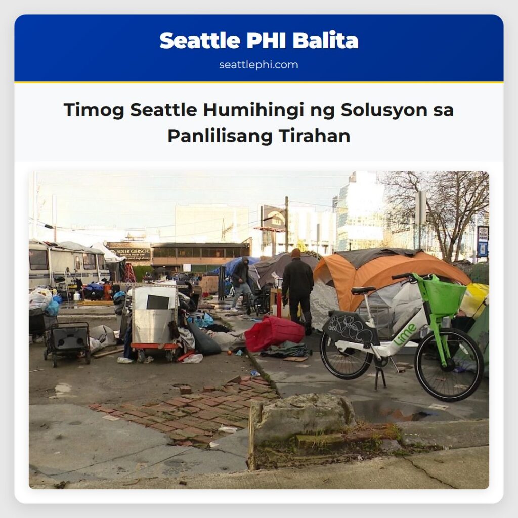 Timog Seattle Humihingi ng Solusyon sa