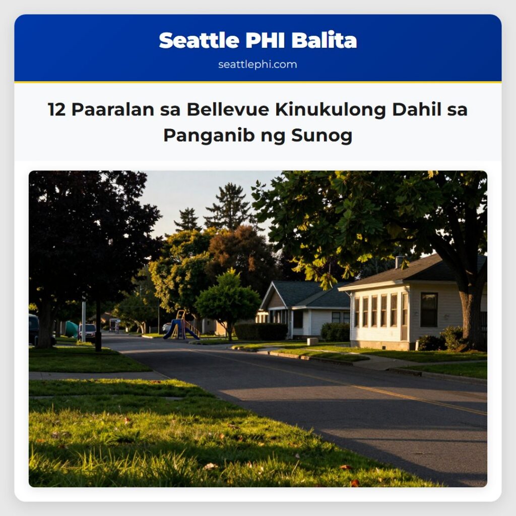 12 Paaralan sa Bellevue Kinukulong Dahil sa