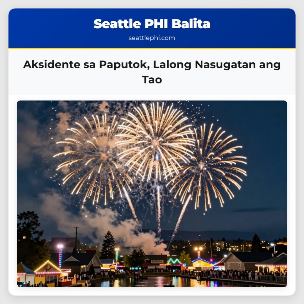 Aksidente sa Paputok, Lalong Nasugatan ang Tao