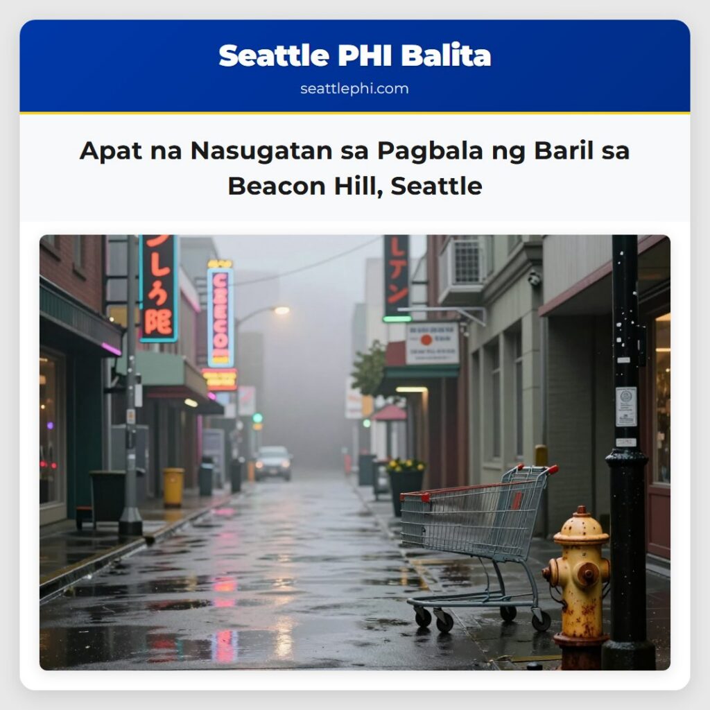 Apat na Nasugatan sa Pagbala ng Baril sa Beacon