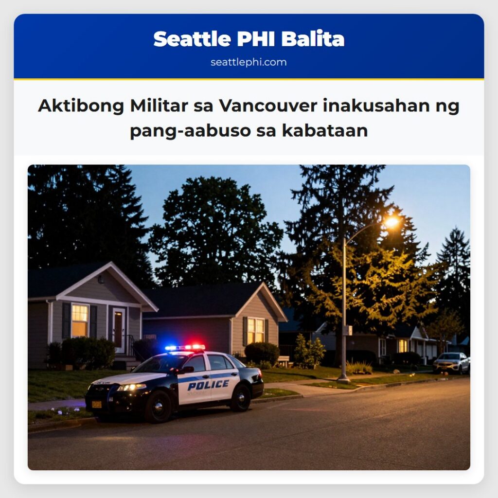 Aktibong Militar sa Vancouver inakusahan ng
