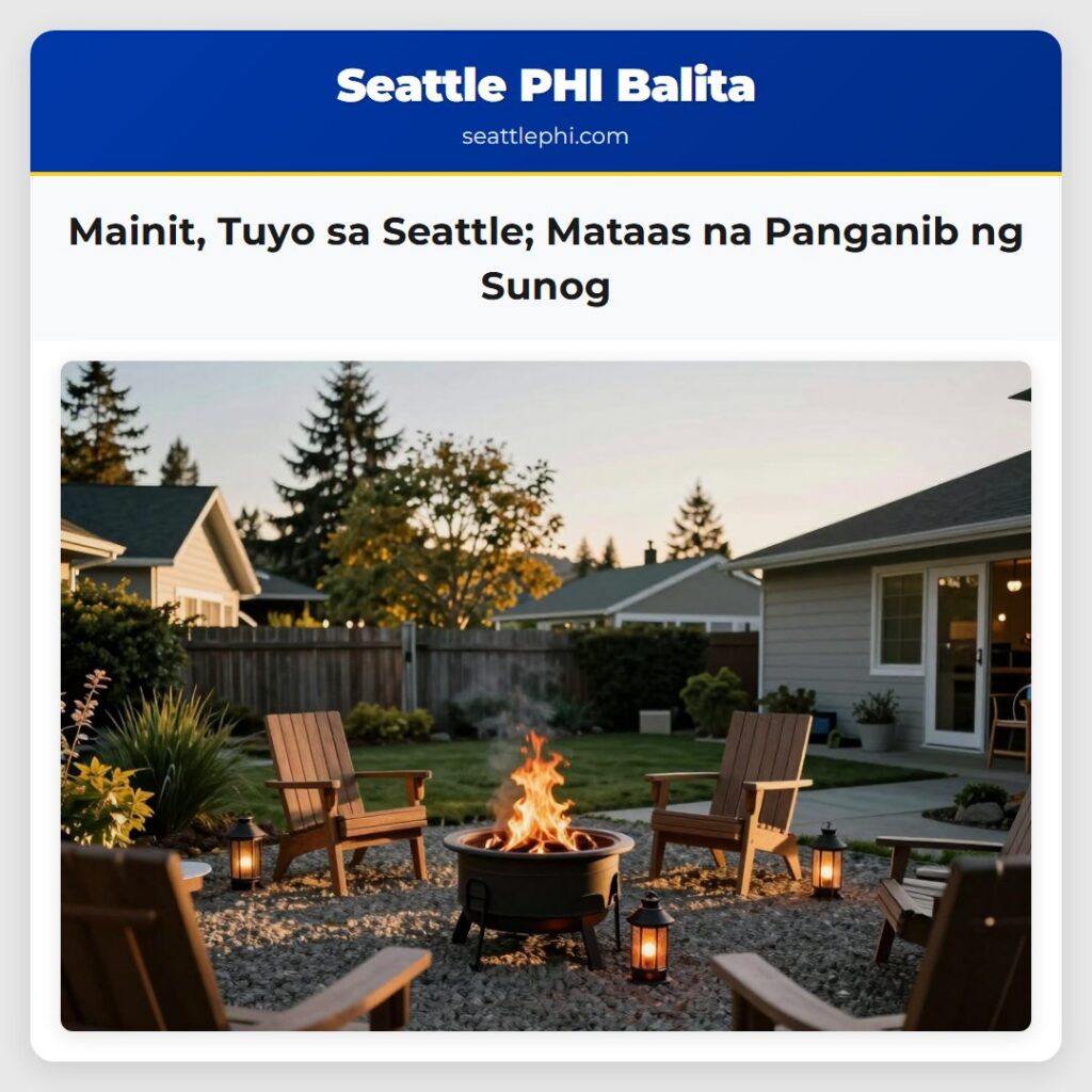 Mainit, Tuyo sa Seattle; Mataas na Panganib ng