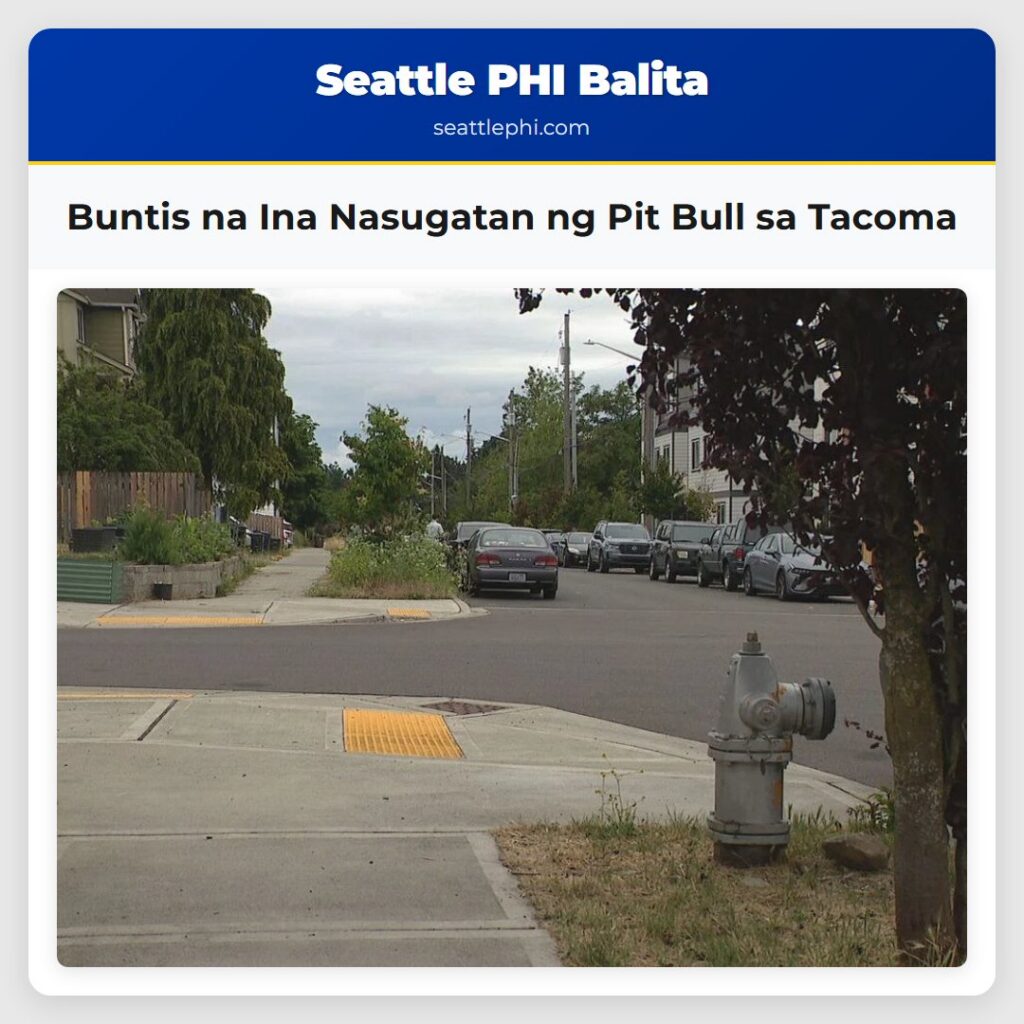 Buntis na Ina Nasugatan ng Pit Bull sa Tacoma