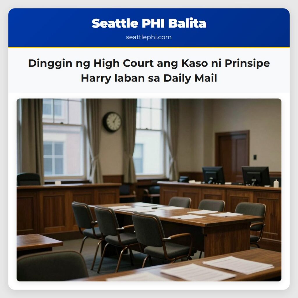 Dinggin ng High Court ang Kaso ni Prinsipe Harry