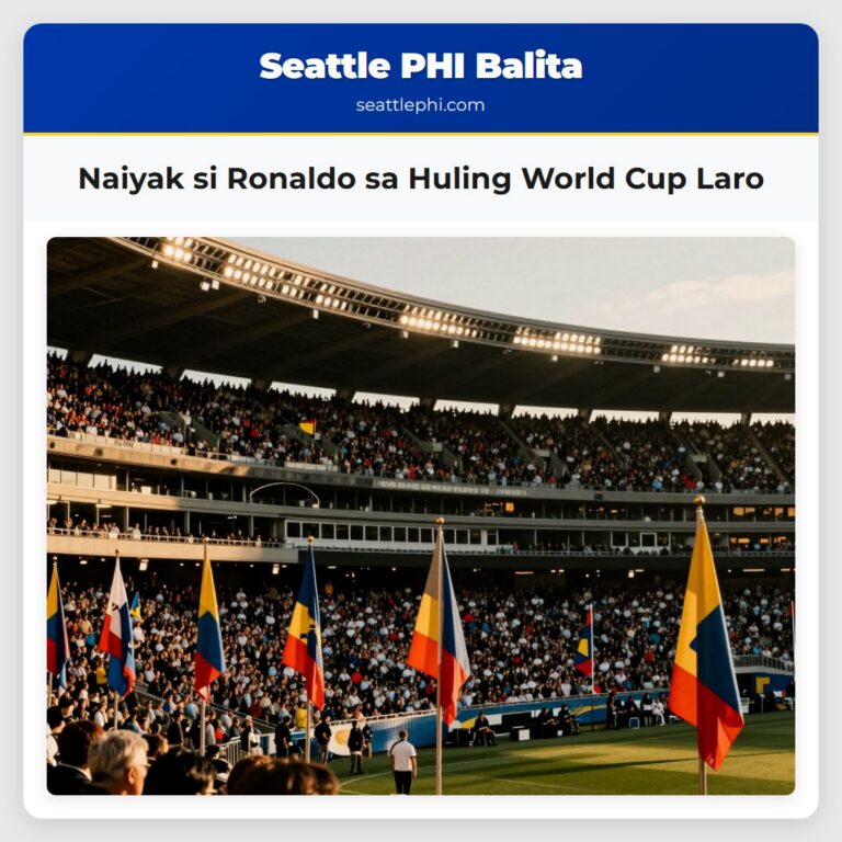 Naiyak si Ronaldo sa Huling World Cup Laro