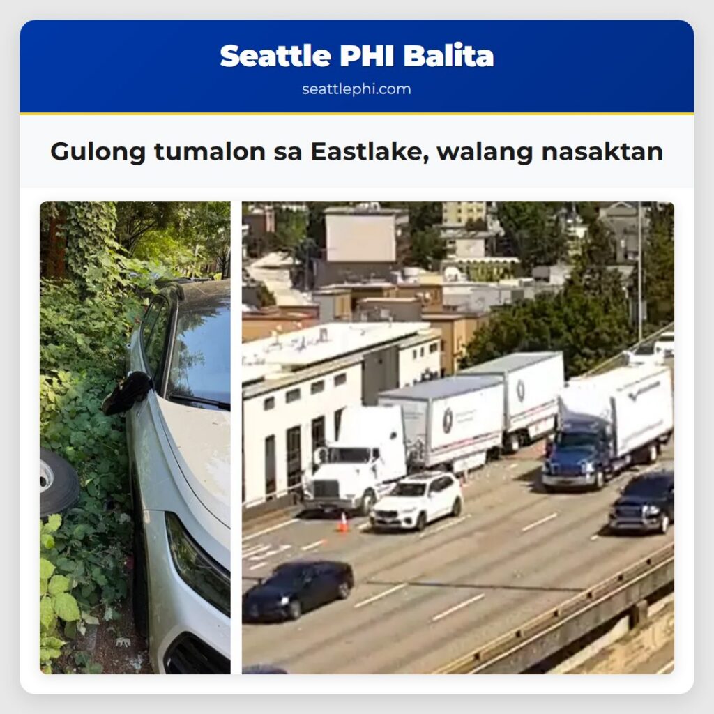 Gulong tumalon sa Eastlake, walang nasaktan