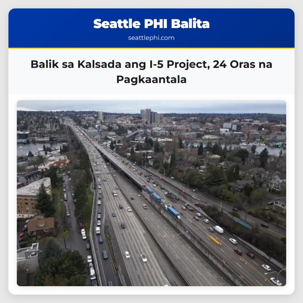 Balik sa Kalsada ang I-5 Project, 24 Oras na