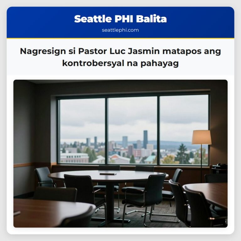 Nagresign si Pastor Luc Jasmin matapos ang kontrobersyal na pahayag