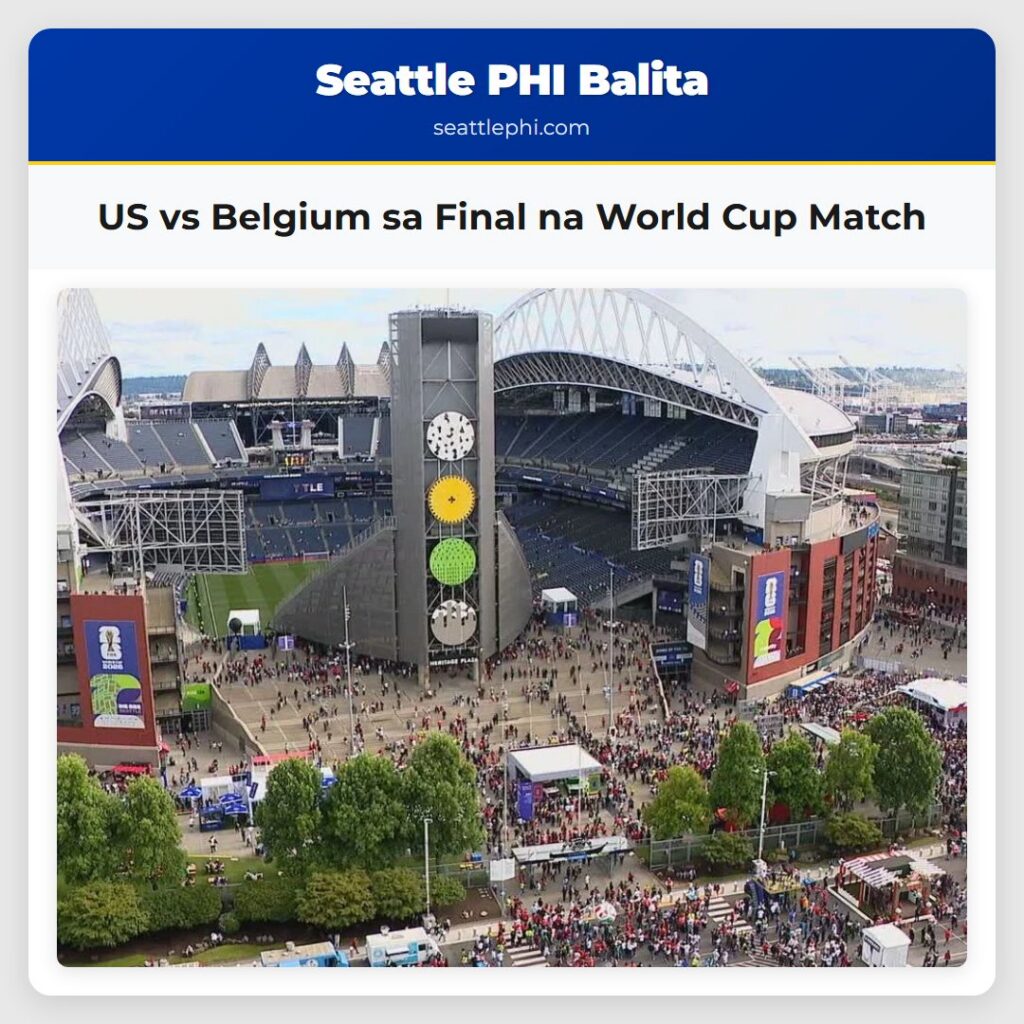 US vs Belgium sa Final na World Cup Match