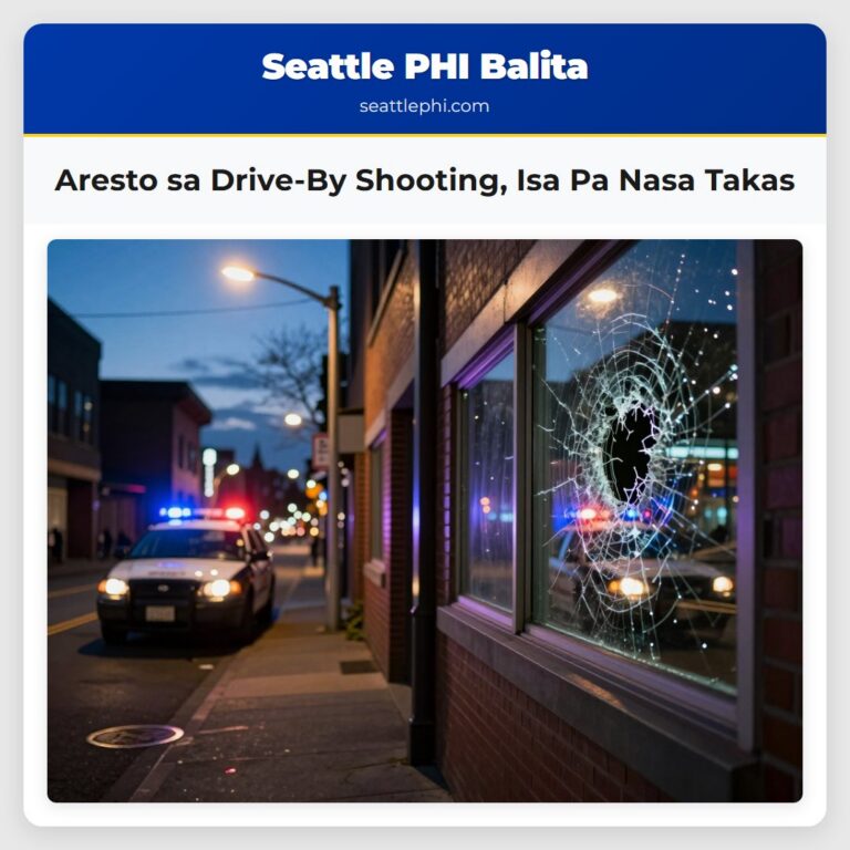 Aresto sa Drive-By Shooting Isa Pa Nasa Takas