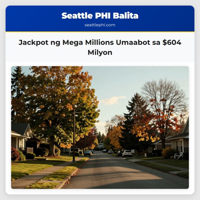 Jackpot ng Mega Millions Umaabot sa $604 Milyon
