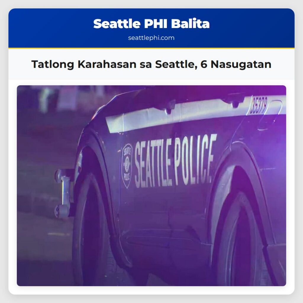Tatlong Karahasan sa Seattle, 6 Nasugatan