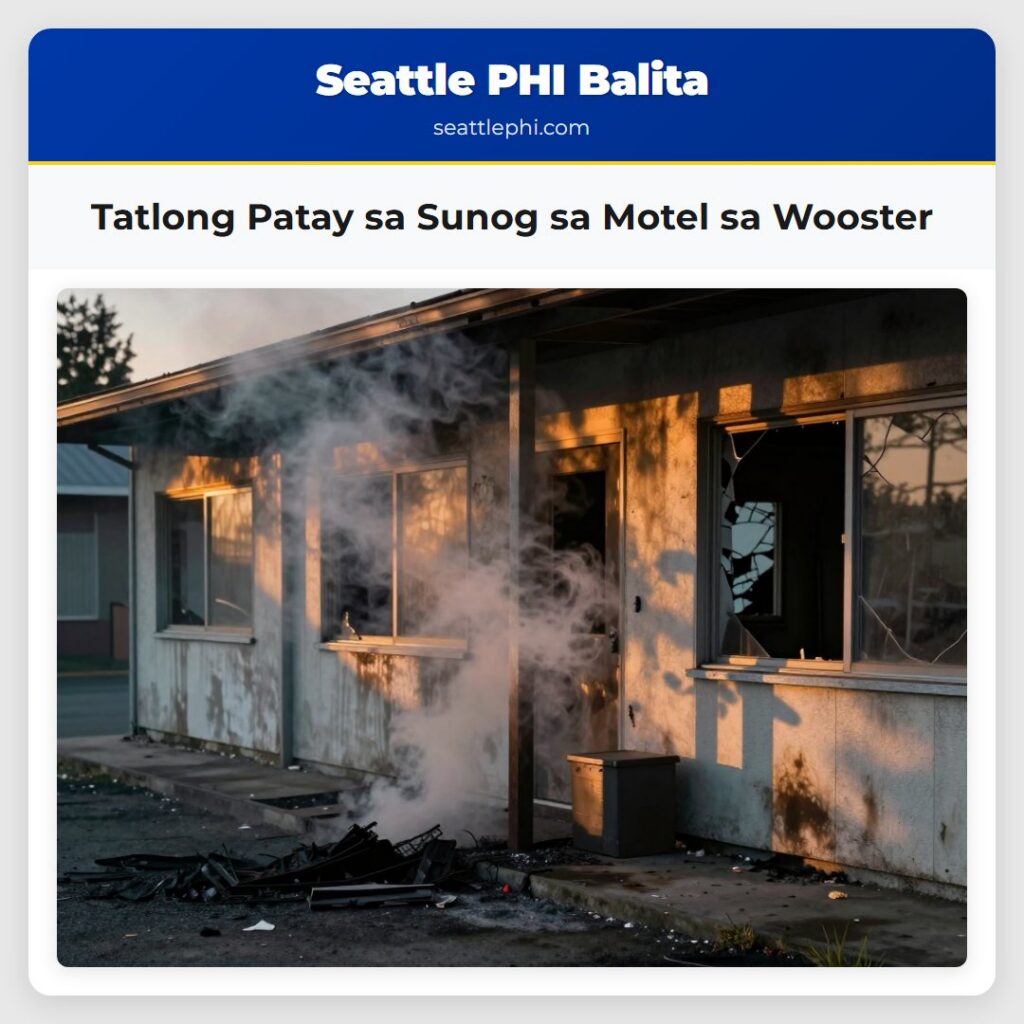 Tatlong Patay sa Sunog sa Motel sa Wooster