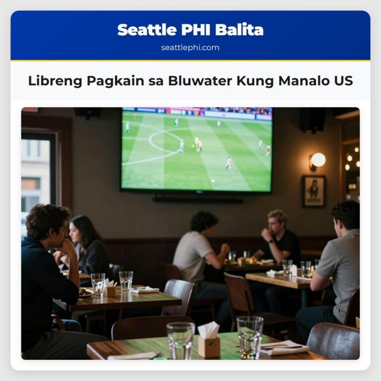 Libreng Pagkain sa Bluwater Kung Manalo US