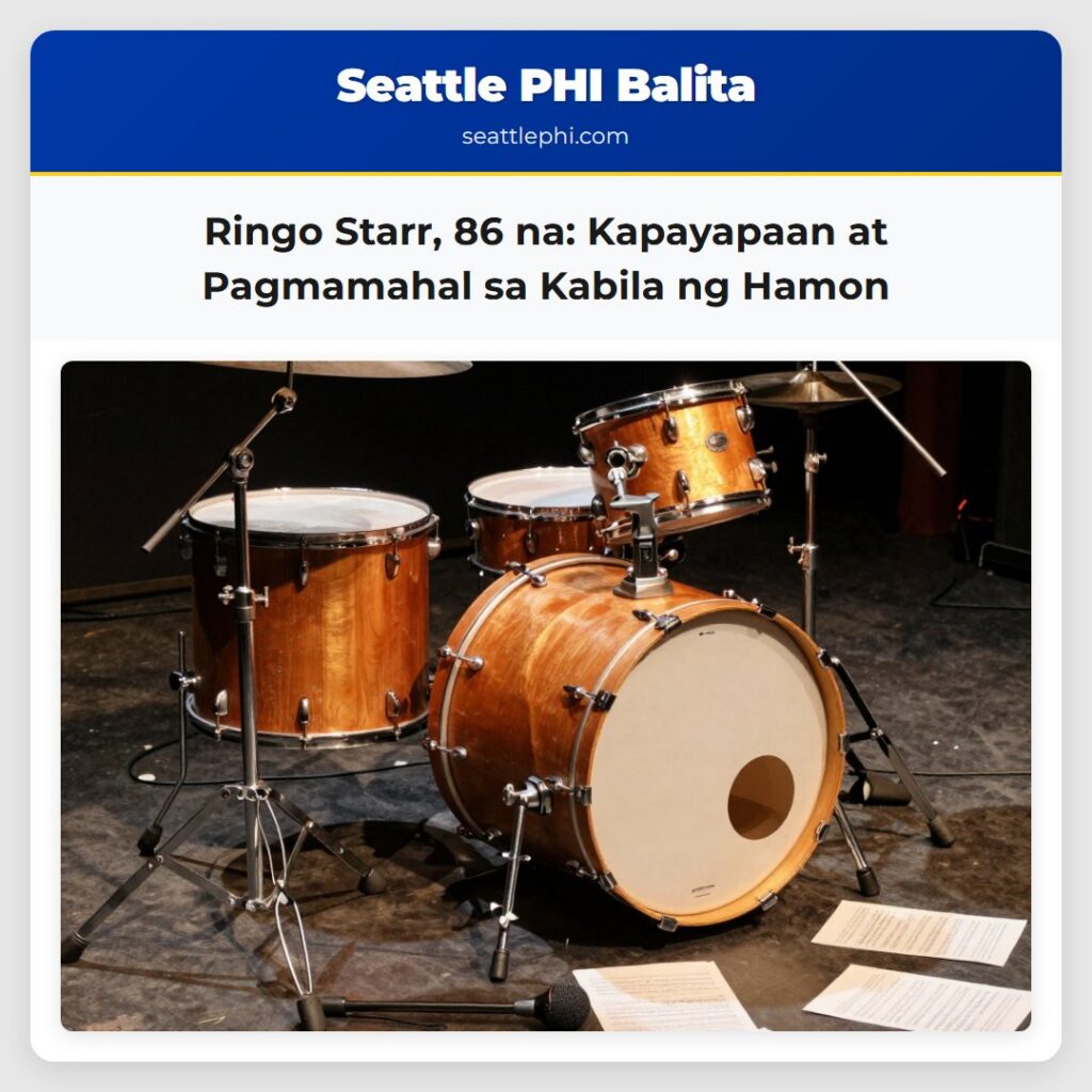 Ringo Starr, 86 na: Kapayapaan at Pagmamahal sa