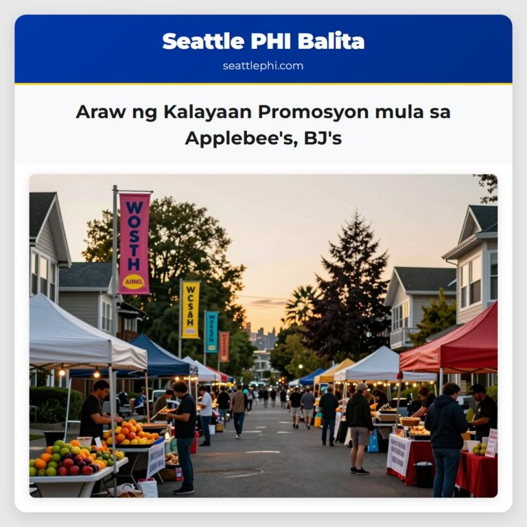 Araw ng Kalayaan Promosyon mula sa Applebees BJs