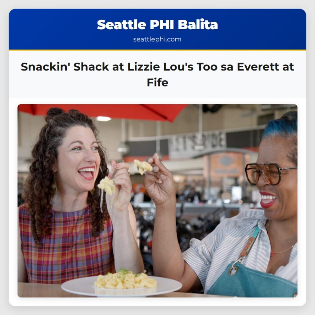 Snackin' Shack at Lizzie Lou's Too sa Everett at