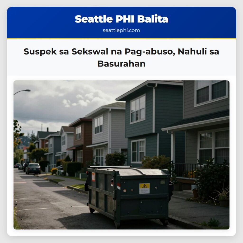 Suspek sa Sekswal na Pag-abuso, Nahuli sa