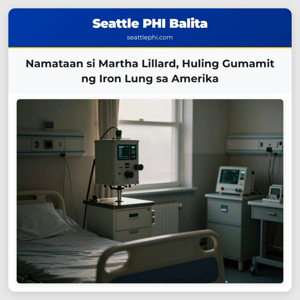 Namataan si Martha Lillard Huling Gumamit ng Iron Lung sa Amerika
