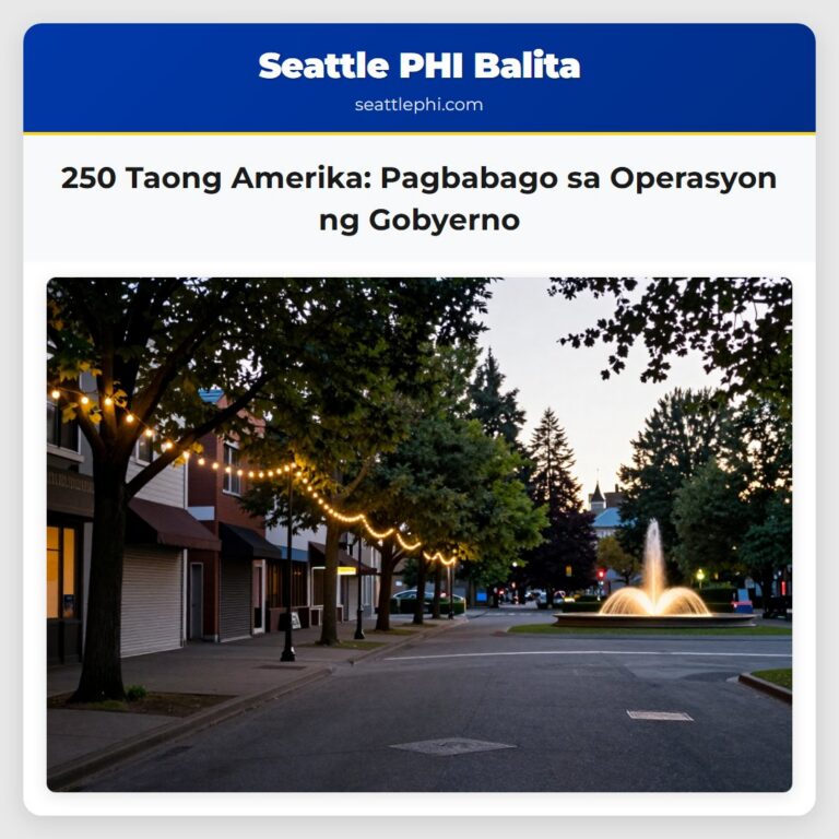 250 Taong Amerika Pagbabago sa Operasyon ng Gobyerno