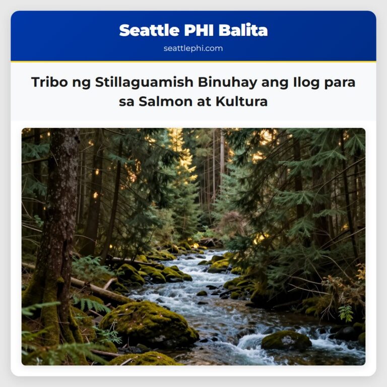 Tribo ng Stillaguamish Binuhay ang Ilog para sa Salmon at Kultura